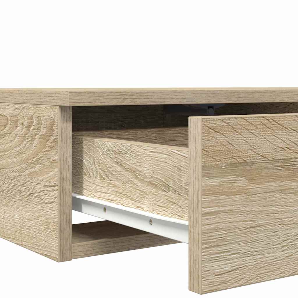Bed Drawers Sonoma Oak 90 x 36.5 x 16.5 cm Engineered Wood