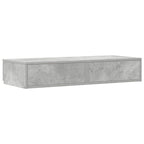 Bed Drawers Concrete Grey 90 x 36.5 x 16.5 cm Engineered Wood