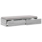Bed Drawers Grey Sonoma 90 x 36.5 x 16.5 cm Engineered Wood
