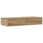 Bed Drawers Artisan Oak 90 x 36.5 x 16.5 cm Engineered Wood