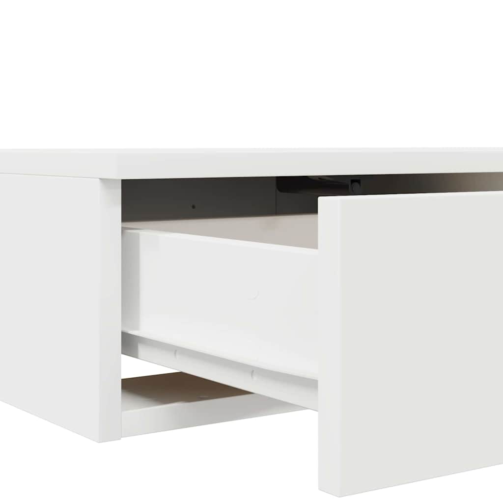 Bed Drawers White 120 x 36.5 x 16.5 cm Engineered Wood