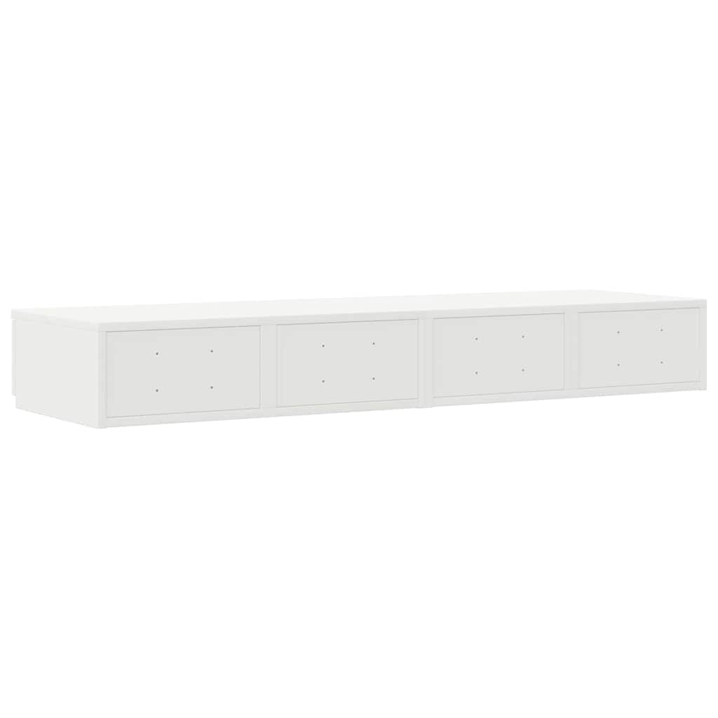 Bed Drawers White 120 x 36.5 x 16.5 cm Engineered Wood