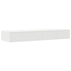 Bed Drawers White 120 x 36.5 x 16.5 cm Engineered Wood