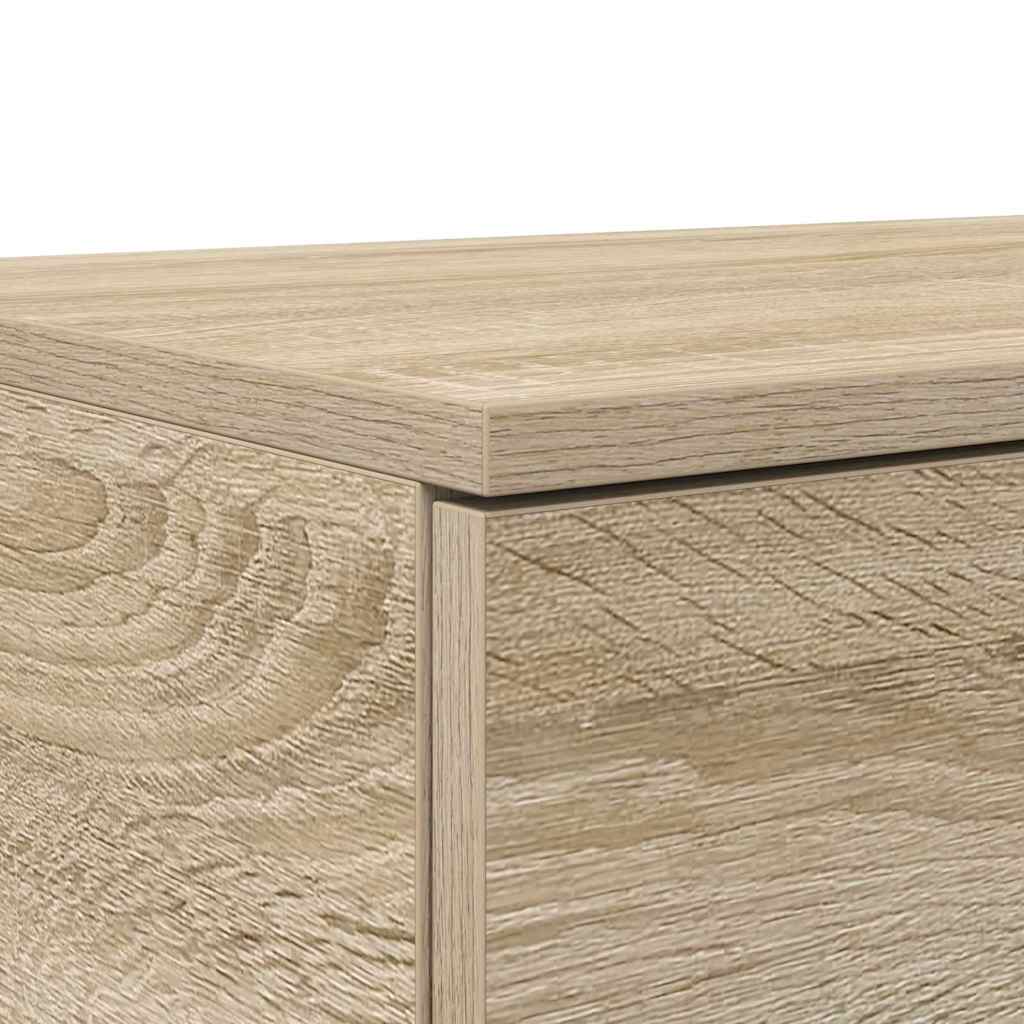 Bed Drawers Sonoma Oak 120 x 36.5 x 16.5 cm Engineered Wood