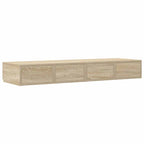 Bed Drawers Sonoma Oak 120 x 36.5 x 16.5 cm Engineered Wood