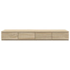 Bed Drawers Sonoma Oak 120 x 36.5 x 16.5 cm Engineered Wood