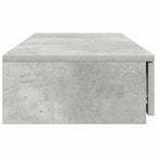 Bed Drawers Concrete Grey 120 x 36.5 x 16.5 cm Engineered Wood