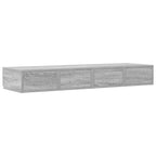 Bed Drawers Grey Sonoma 120 x 36.5 x 16.5 cm Engineered Wood