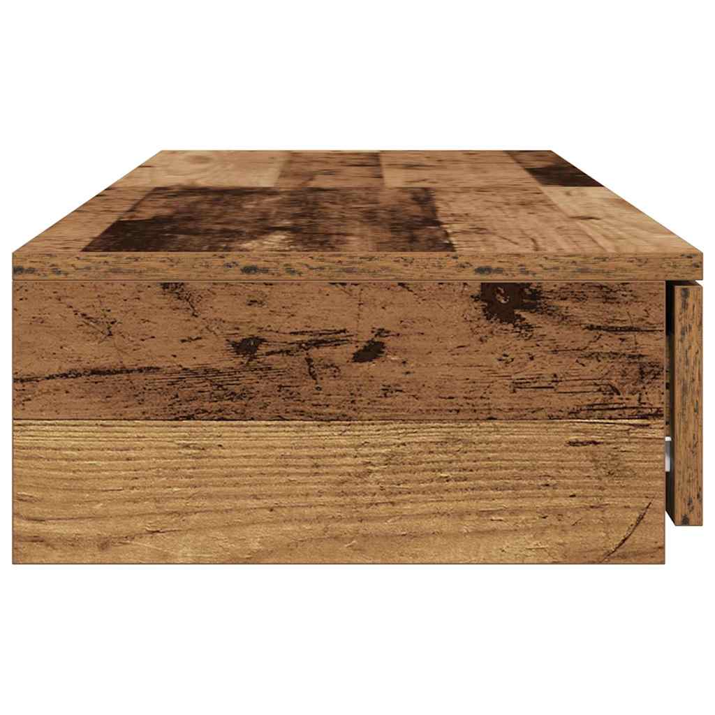 Bed Drawers Old Wood 120 x 36.5 x 16.5 cm Engineered Wood