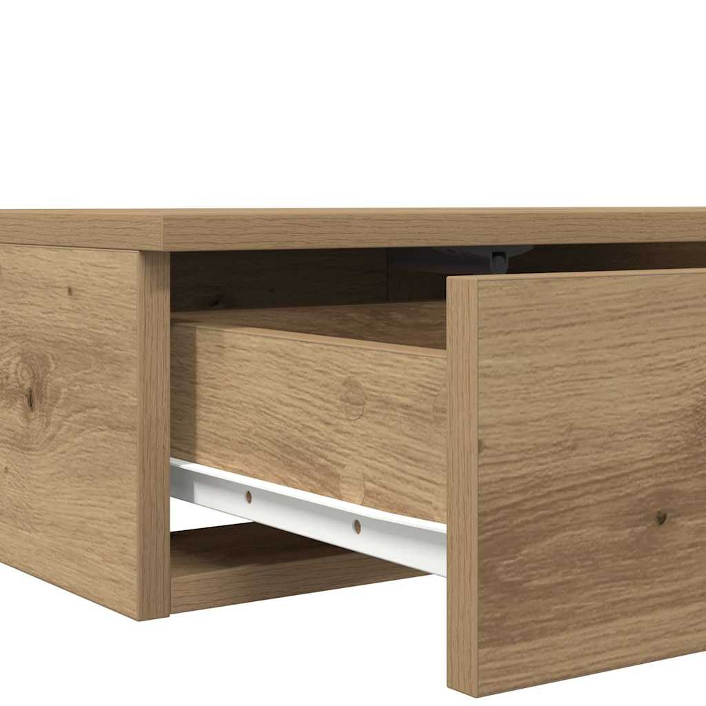 Bed Drawers Artisan Oak 120 x 36.5 x 16.5 cm Engineered Wood