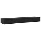 Bed Drawers Black Oak 150 x 36.5 x 16.5 cm Engineered Wood