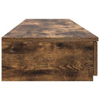 Bed Drawers Smoked Oak 150 x 36.5 x 16.5 cm Engineered Wood