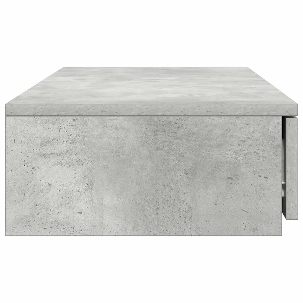 Bed Drawers Concrete Grey 75 x 36.5 x 16.5 cm Engineered Wood
