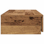Bed Drawers Old Wood 75 x 36.5 x 16.5 cm Engineered Wood