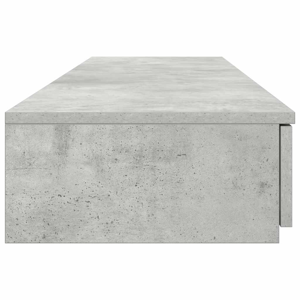 Bed Drawers Concrete Grey 160 x 36.5 x 16.5 cm Engineered Wood