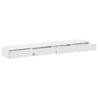 Bed Drawers White 180 x 36.5 x 16.5 cm Engineered Wood