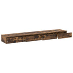 Bed Drawers Smoked Oak 180 x 36.5 x 16.5 cm Engineered Wood