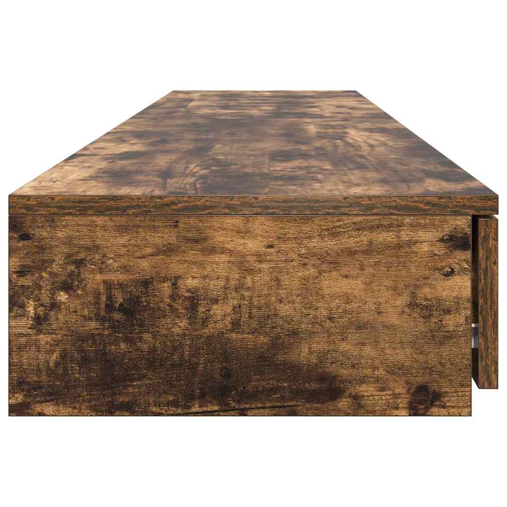 Bed Drawers Smoked Oak 180 x 36.5 x 16.5 cm Engineered Wood
