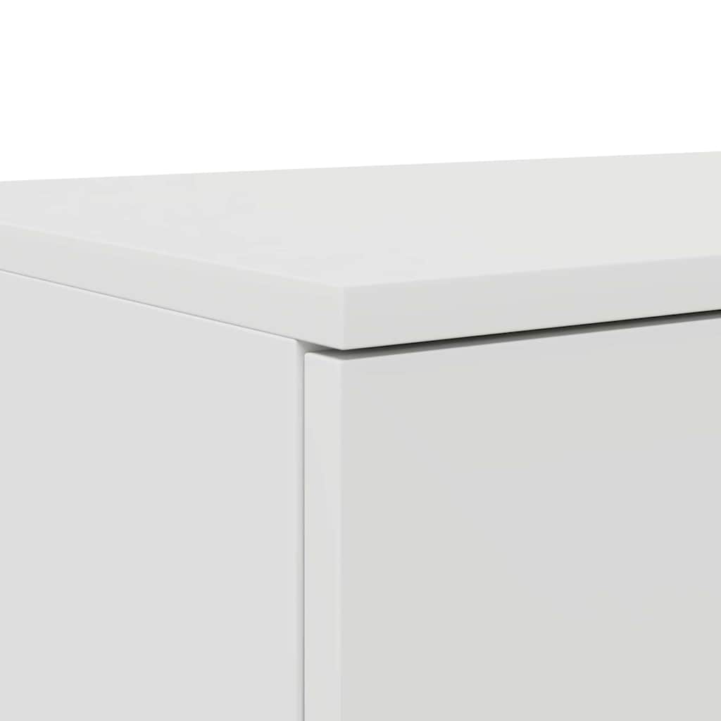 Bed Drawers White 135 x 36.5 x 16.5 cm Engineered Wood