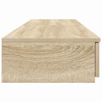 Bed Drawers Sonoma Oak 135 x 36.5 x 16.5 cm Engineered Wood