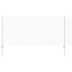 Fence with Post Silver 1 x 50 m Steel