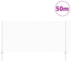 Fence with Post Silver 1.2 x 50 m Steel