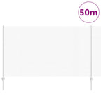 Fence with Post Silver 1.4 x 50 m Steel