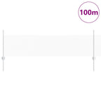 Fence with Post Silver 0.5 x 100 m Steel