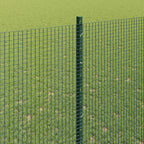 Fence with Post Green 1.6 x 10 m Steel and PVC