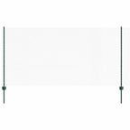 Fence with Post Green 1.2 x 50 m Steel and PVC