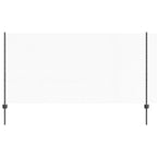 Fence with Post Grey 1.2 x 10 m Steel and PVC