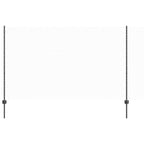 Fence with Post Grey 1.4 x 10 m Steel and PVC