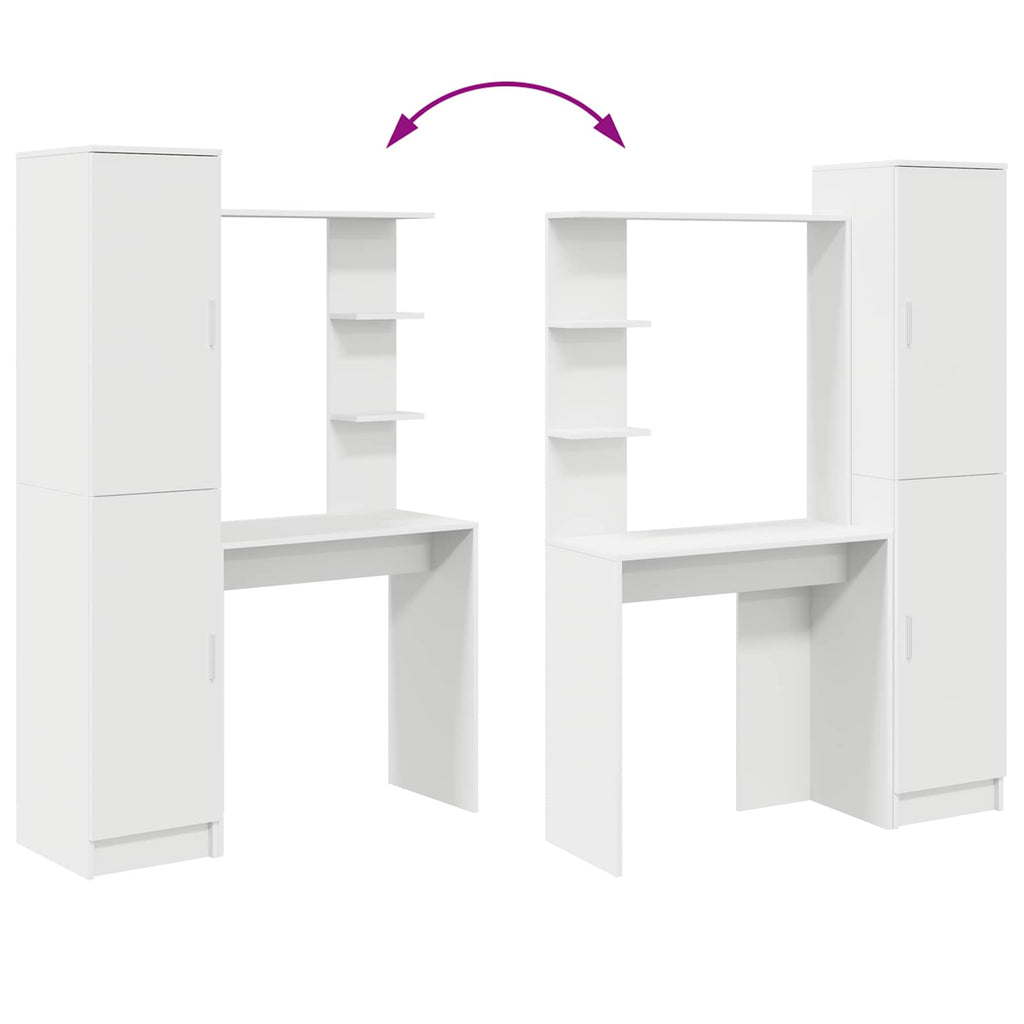 Desk 2 pcs White
