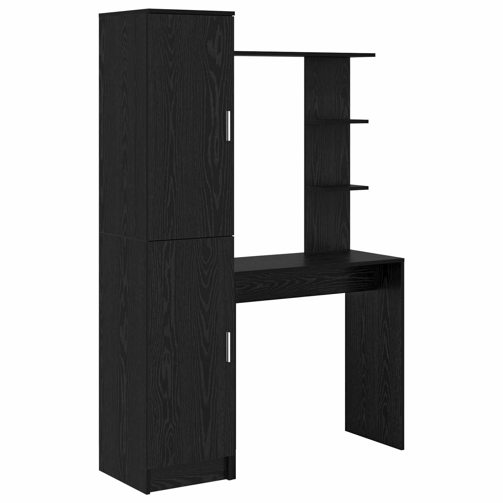 Desk 2 pcs Black Oak