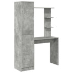 Desk 2 pcs Concrete Grey