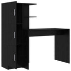 Desk 2 pcs Black Oak