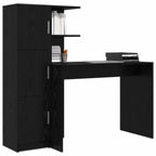 Desk 2 pcs Black Oak