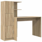 Desk 2 pcs Sonoma Oak