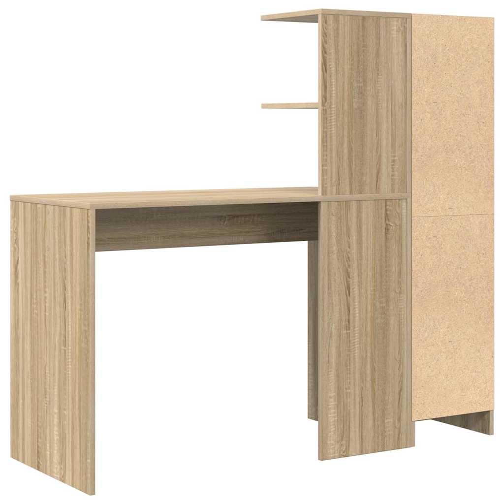 Desk 2 pcs Sonoma Oak