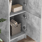 Desk 2 pcs Concrete Grey