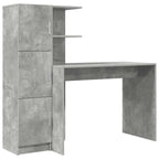 Desk 2 pcs Concrete Grey