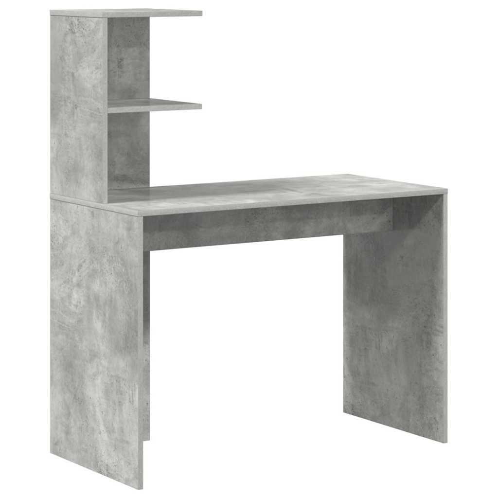 Desk 2 pcs Concrete Grey