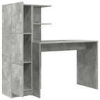 Desk 2 pcs Concrete Grey