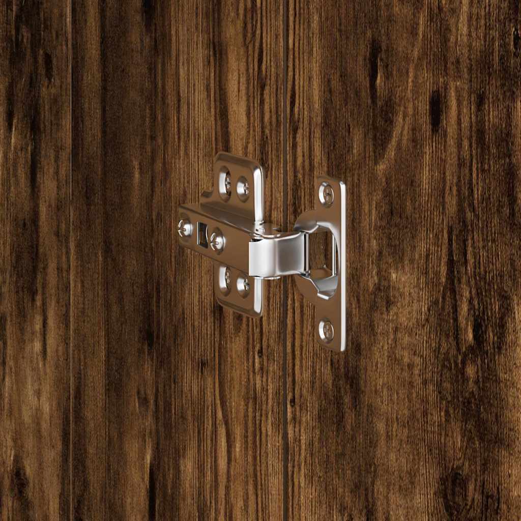 Desk 2 pcs Smoked Oak