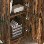 Desk 2 pcs Smoked Oak