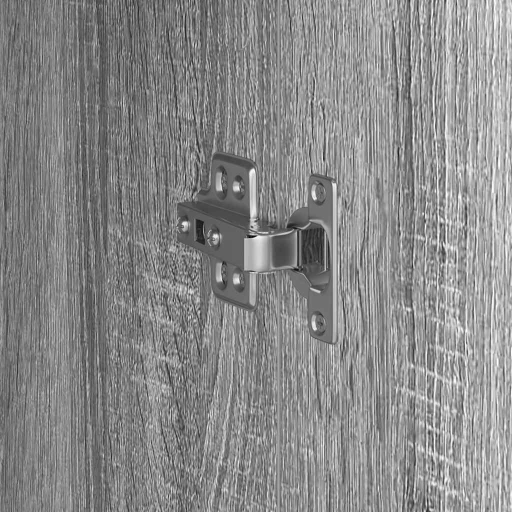 Desk 2 pcs Grey Sonoma