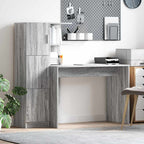 Desk 2 pcs Grey Sonoma