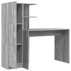 Desk 2 pcs Grey Sonoma