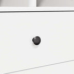 Desk with Drawer 2 pcs White