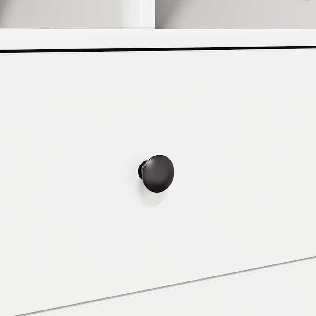 Desk with Drawer 2 pcs White